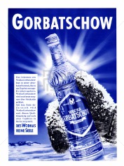Wodka Gorbatschow Werbung